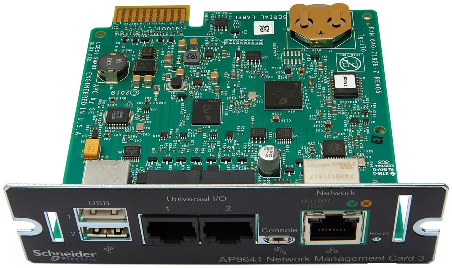 APC AP9641 Network Management Card 3 with Environmental Monitoring