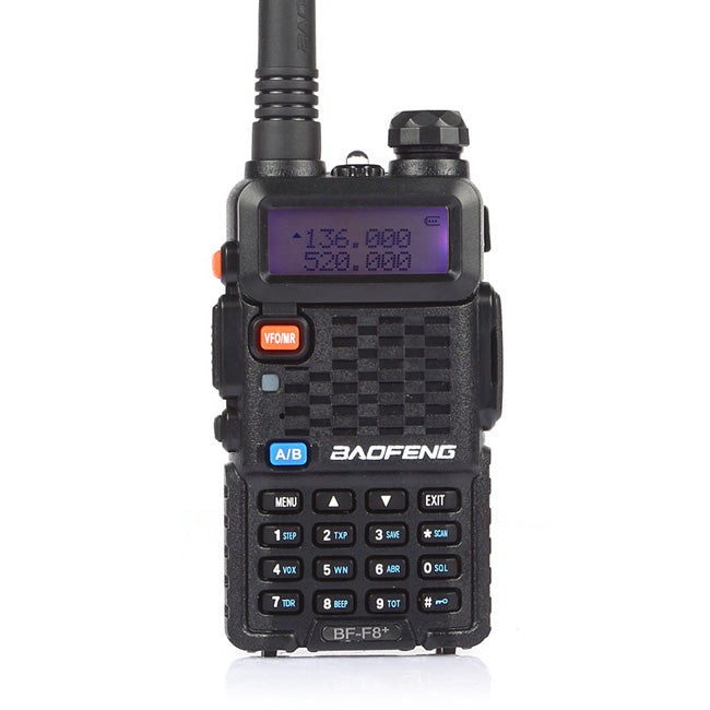 Baofeng BF-F8+ VHF/UHF Dual-Band Analog Handheld Radio