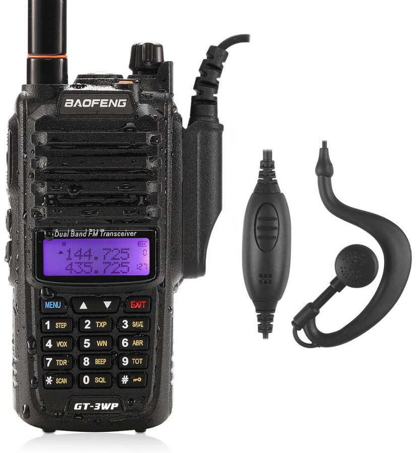 Baofeng GT-3WP Analog VHF/UHF Dual-Band Handheld Radio