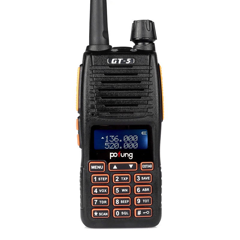 Baofeng GT-5 Analog VHF/UHF Dual-Band Handheld Radio