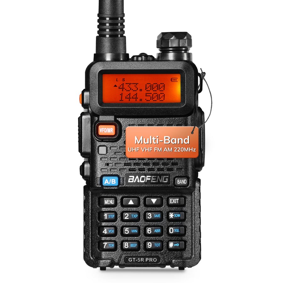 Baofeng GT-5R Pro Analog Multi-Band Handheld Radio