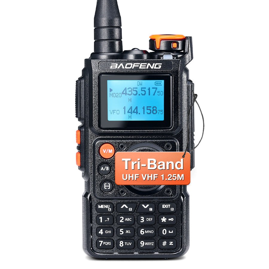 Baofeng K6 Tri-Band Amateur Handheld Radio