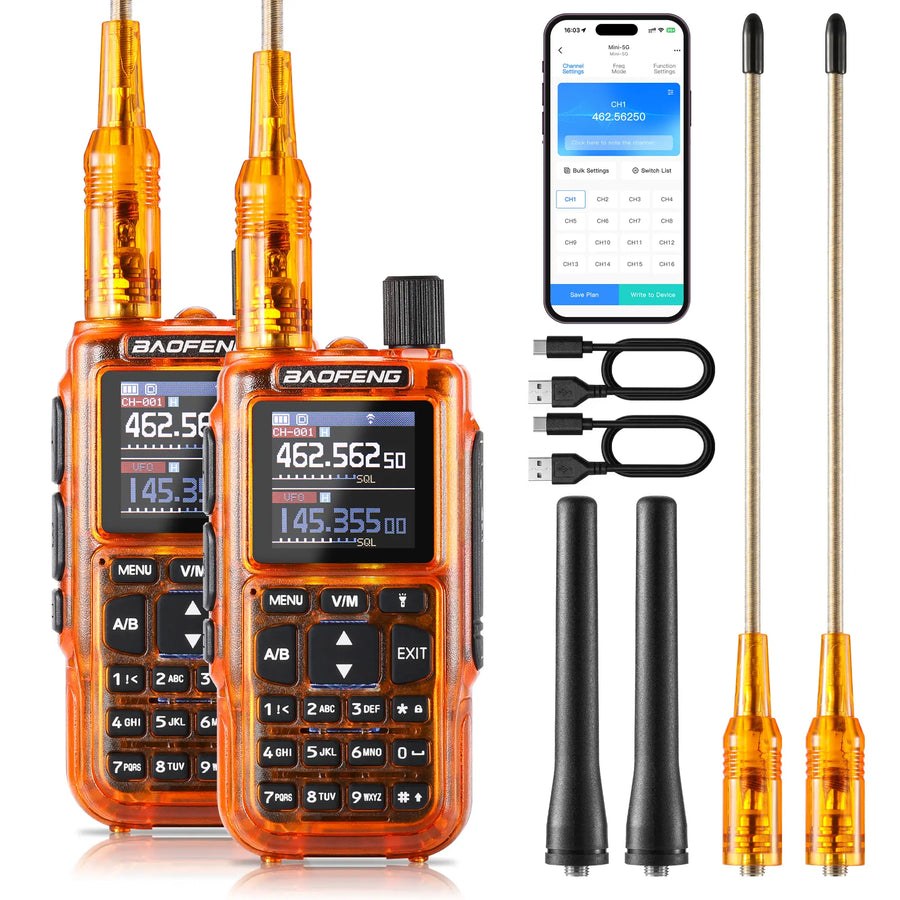 Baofeng MINI-5G Compact GMRS Handheld Radio