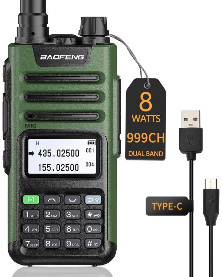 Baofeng UV-13 Pro Analog Dual-Band Handheld Two-Way Radio