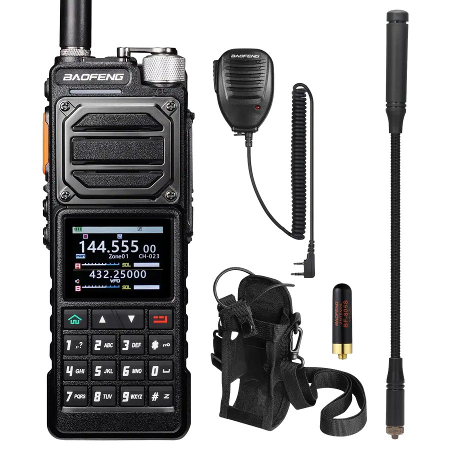 Baofeng UV-25 Plus Analog Tri-Band Handheld Two-Way Radio with GPS