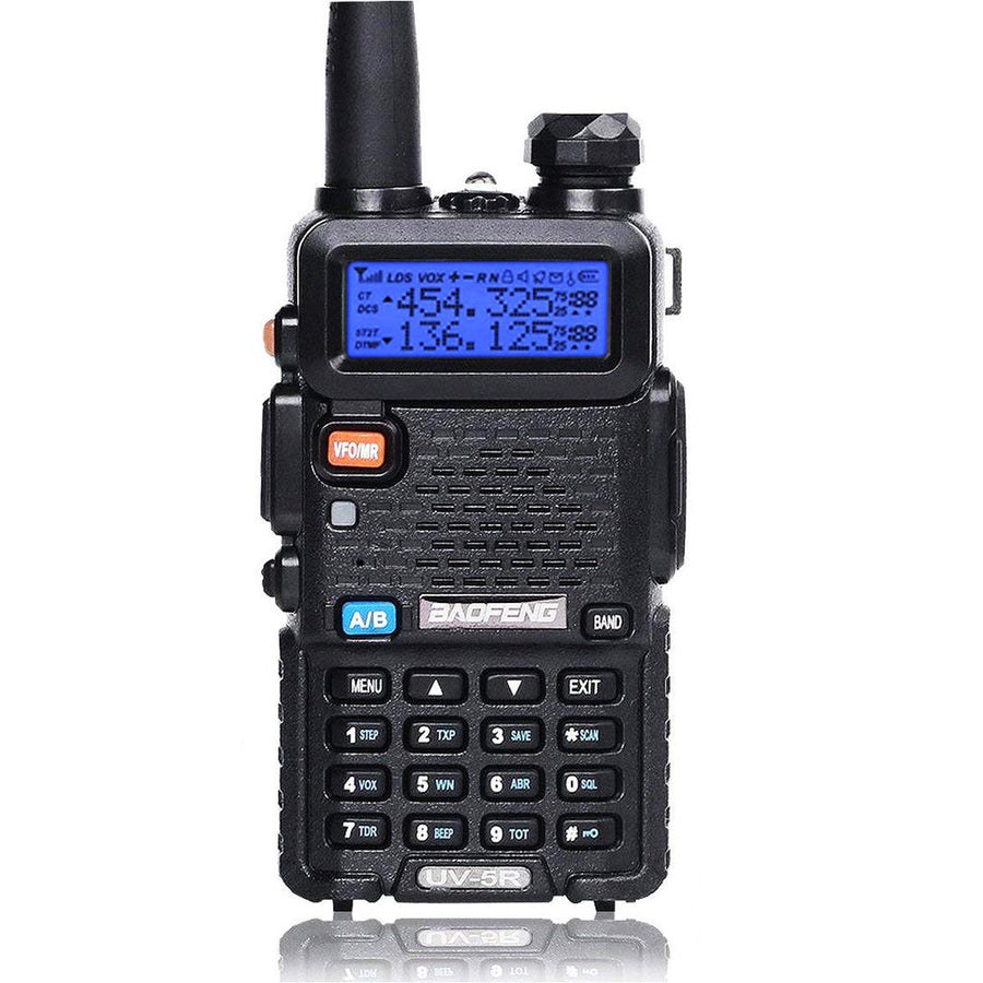 Baofeng UV-5R Analog VHF/UHF Dual-Band Handheld Radio