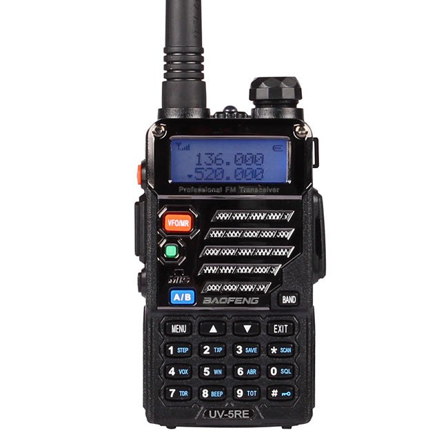 Baofeng UV-5RE Analog VHF/UHF Dual-Band Handheld Radio