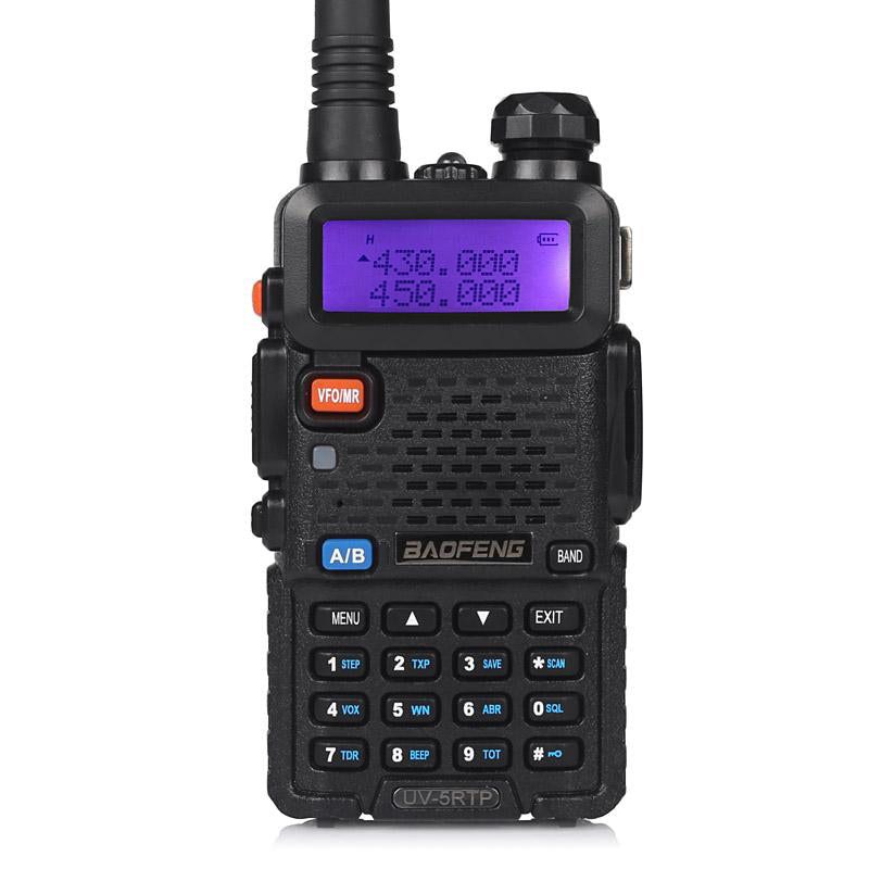 Baofeng UV-5RTP Analog VHF/UHF Dual-Band Handheld Radio