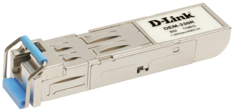 D-Link DEM-330R 1000BASE-BX-U Bidirectional SFP Fiber Transceiver