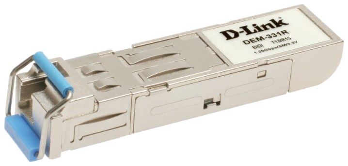 D-Link DEM-331R 1000BASE-BX-U Bidirectional SFP Fiber Transceiver