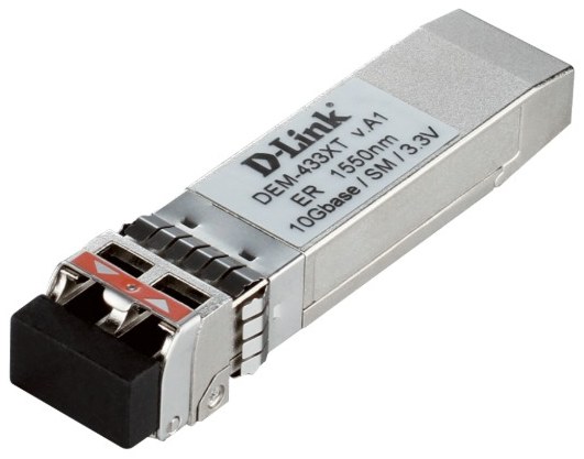 D-Link DEM-433XT 10GBASE-ER SFP+ Single-Mode Fiber Transceiver