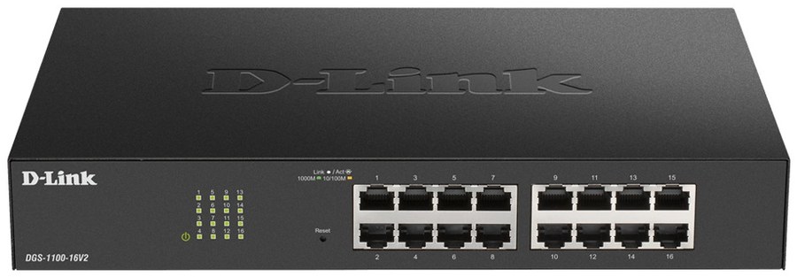D-Link DGS-1100-16V2 16-Port Gigabit Smart Managed Switch