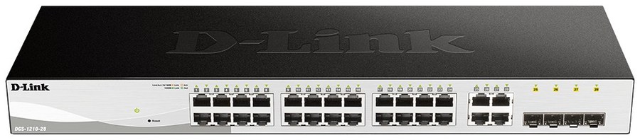 D-Link DGS-1210-28 28-Port Gigabit Smart Managed Switch