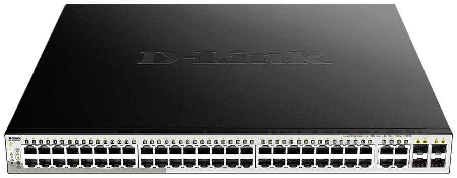 D-Link DGS-1210-52MP 52-Port Gigabit Smart Managed PoE Switch