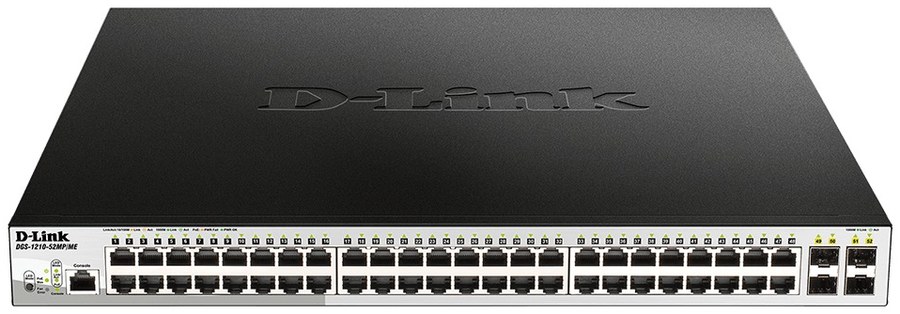 D-Link DGS-1210-52MP/ME 52-Port Gigabit PoE Metro Ethernet Switch