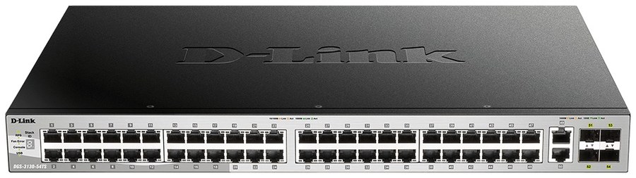D-Link DGS-3130-54TS 54-Port Layer 3 Stackable Managed Gigabit Switch