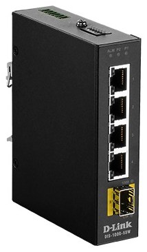 D-Link DIS-100G-5SW Industrial Gigabit Unmanaged Switch with SFP Slot