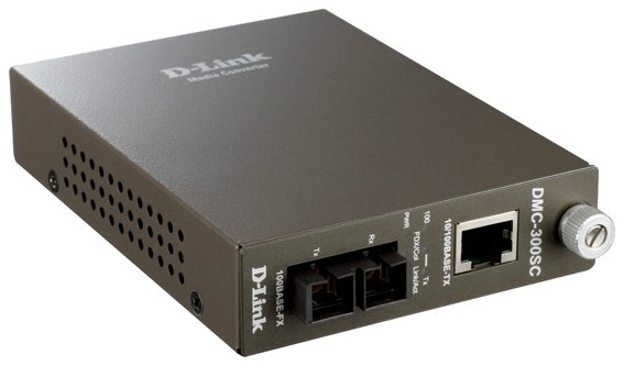 D-Link DMC-300SC 100BASE-TX to 100BASE-FX Multimode SC Media Converter