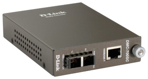 D-Link DMC-700SC 1000BASE-T to 1000BASE-SX Multimode SC Media Converter