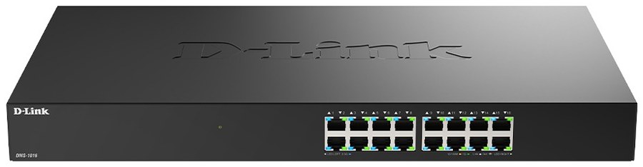 D-Link DMS-1016 16-Port 2.5G Multi-Gigabit Unmanaged Switch