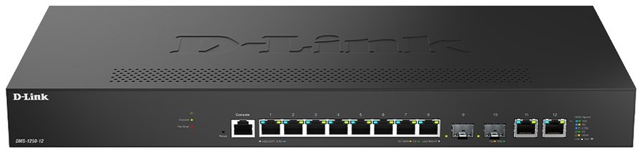 D-Link DMS-1250-12 12-Port 2.5G Smart Managed Switch