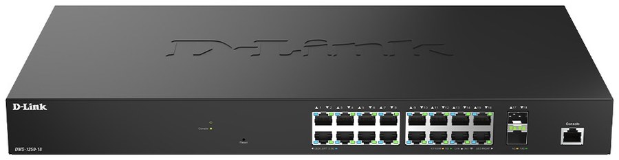 D-Link DMS-1250-18 18-Port 2.5G Smart Managed Switch