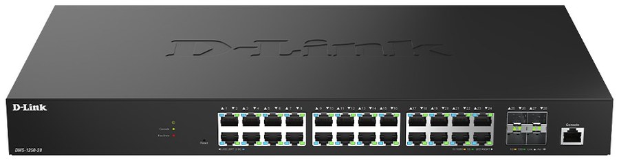 D-Link DMS-1250-28 28-Port 2.5G Smart Managed Switch