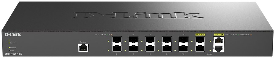D-Link DXS-1210-12SC 10 Gigabit Smart Managed Fiber Switch