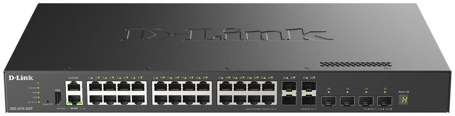 D-Link DXS-3410-32XY 10G Layer 3 Stackable Managed Switch