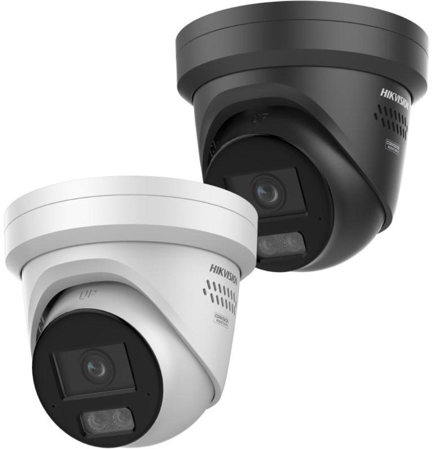 Hikvision DS-2CD2387G3-LIS2UY/SRB 8 MP Smart Hybrid Light with ColorVu Fixed Turret Network Camera