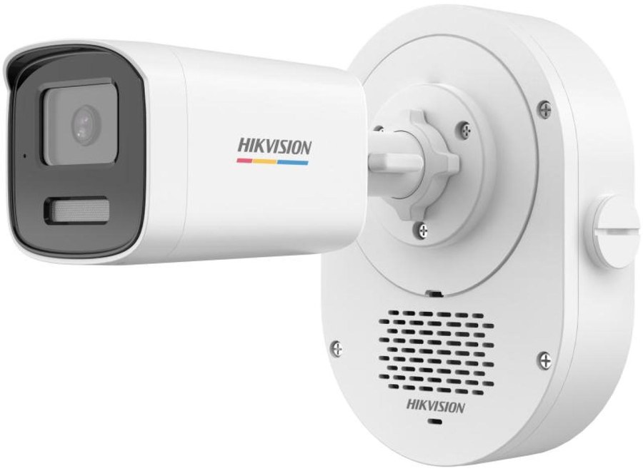 Hikvision DS-2CE13DF0T-LXTS 2MP SoundMax Two Way Audio & Siren Fixed Bullet Camera