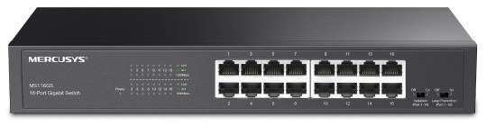 Mercusys MS116GS 16-Port Gigabit Desktop/Rackmount Switch