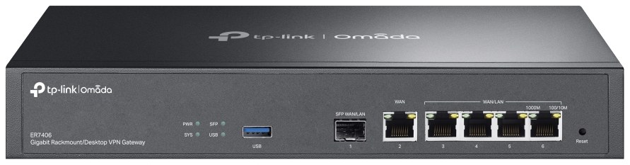 TP-Link ER7406 Omada Gigabit Rackmount/Desktop VPN Gateway
