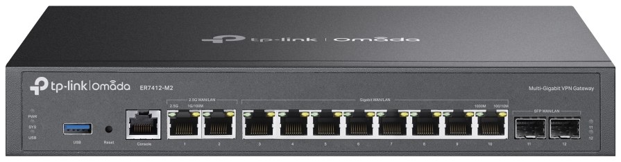TP-Link ER7412-M2 Omada Multi-Gigabit VPN Gateway
