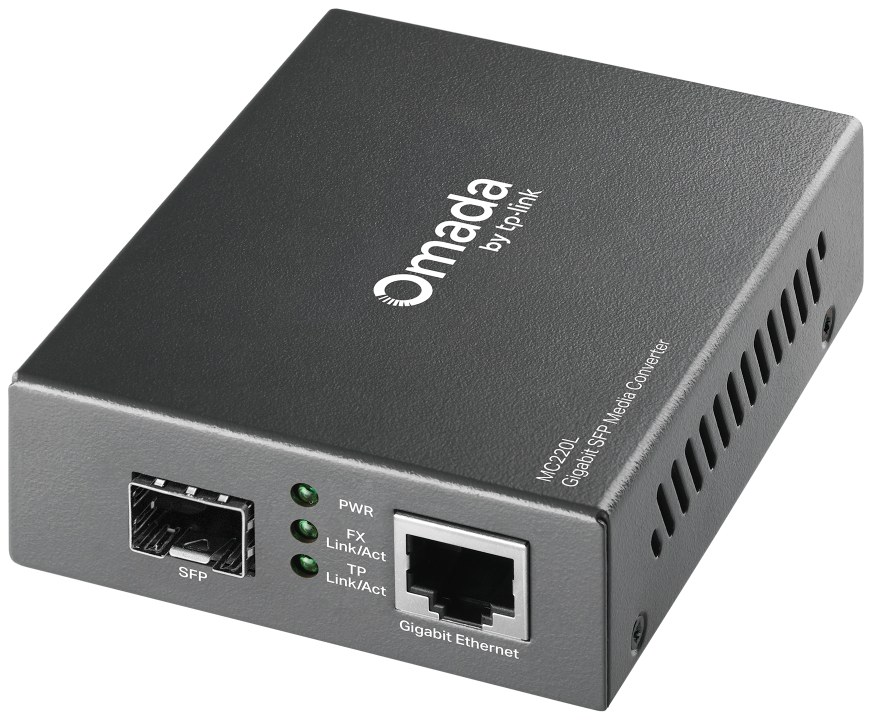 TP-Link MC220L Omada Gigabit SFP Media Converter