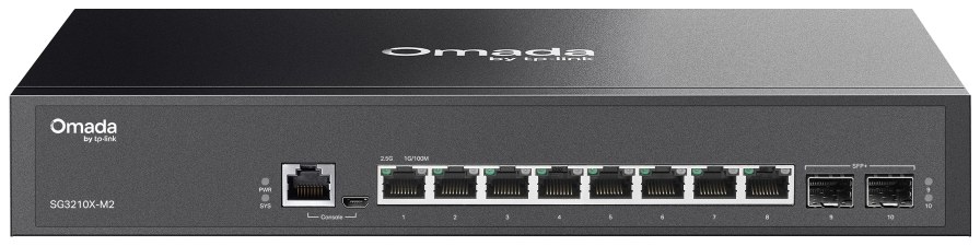 TP-Link SG3210X-M2 Omada 8-Port 2.5G L2+ Managed Switch