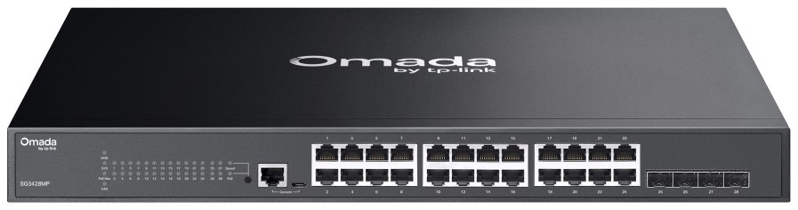 TP-Link SG3428MP Omada Access 28-Port Gigabit Switch with 24-Port PoE+