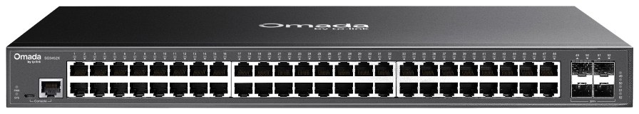 TP-Link SG3452X Omada 48-Port Gigabit L2+ Managed Switch with 4 10GE SFP+ Slots