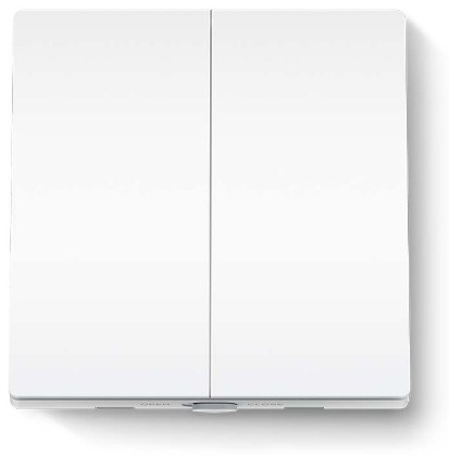 TP-Link Tapo S220 Smart Light Switch, 2-Gang 1-Way