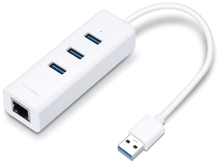 TP-Link UE330 USB 3.0 3-Port Hub & Gigabit Ethernet Adapter