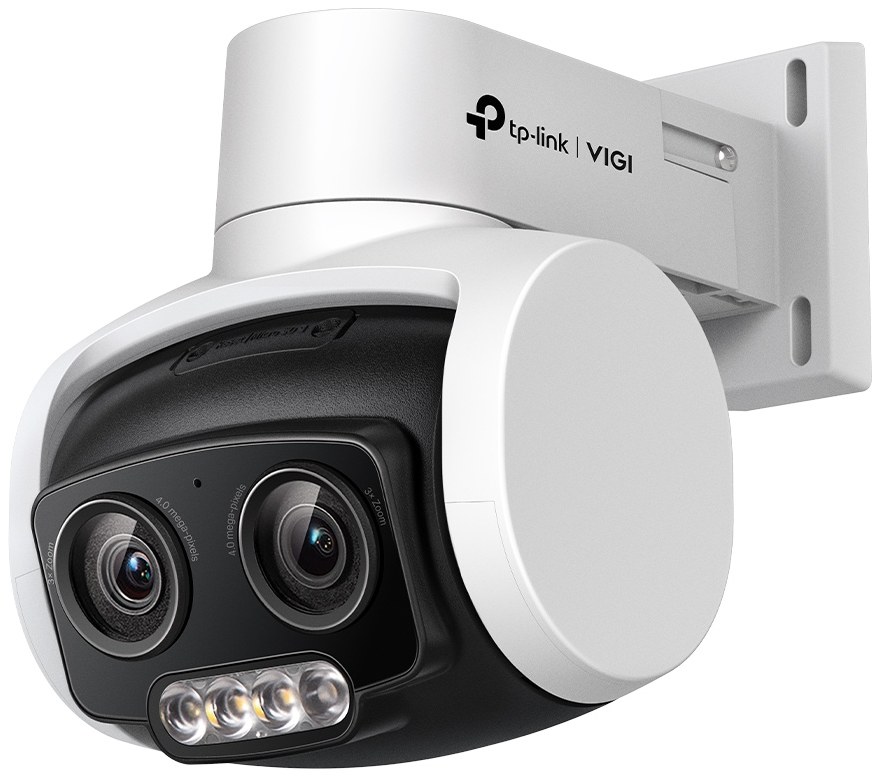 TP-Link VIGI C540V VIGI 4MP Outdoor Full-Color Dual-Lens Varifocal Pan Tilt Network Camera