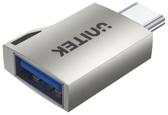 Unitek A1025GNI USB-C to USB-A OTG Adapter