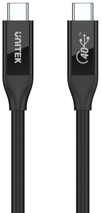 Unitek C14100BK-0.8M USB4 100W PD Fast Charging Cable