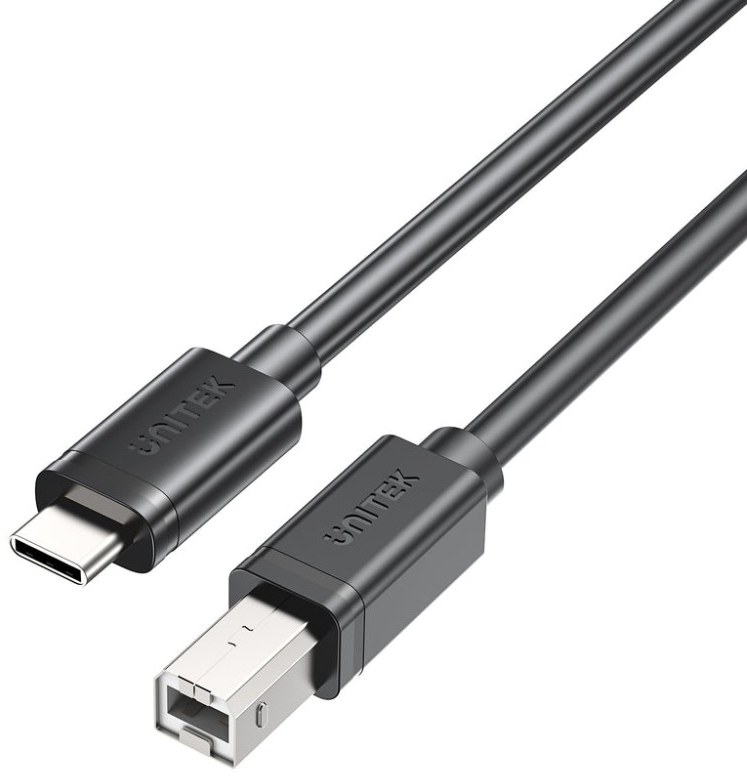 Unitek C14140ABK03-3M USB-C to USB-B Data and Charging Cable
