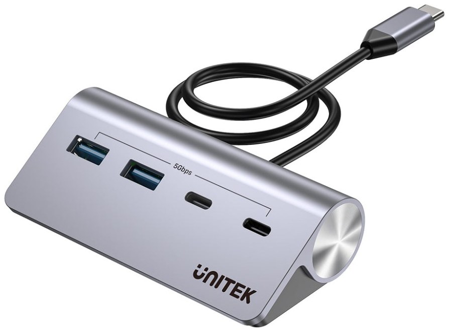 Unitek H1337AGY01 4-in-1 USB-C 5Gbps Hub
