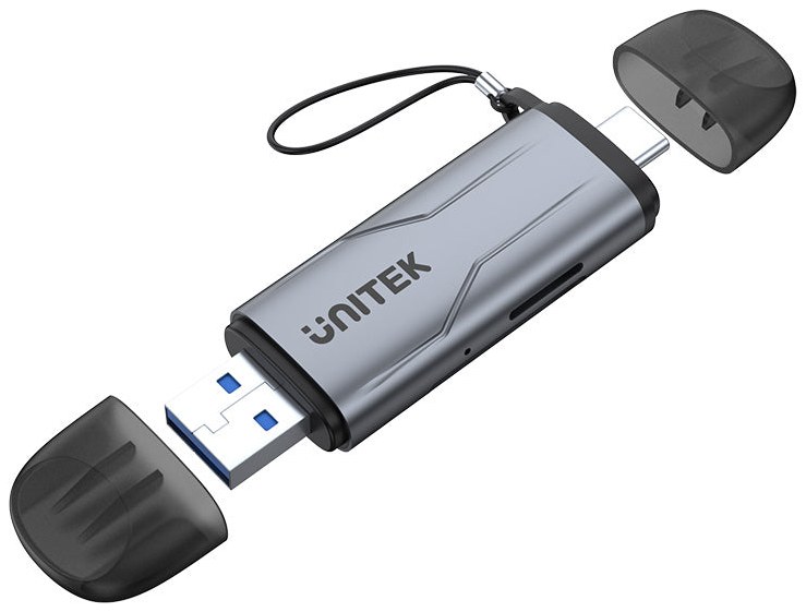 Unitek R1010A 2-in-1 SD 3.0 Card Reader