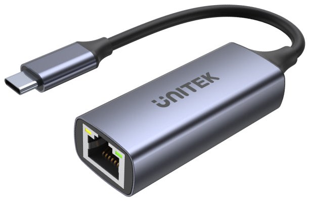 Unitek U1323A USB-C to Gigabit Ethernet Adapter with 100W Power Delivery