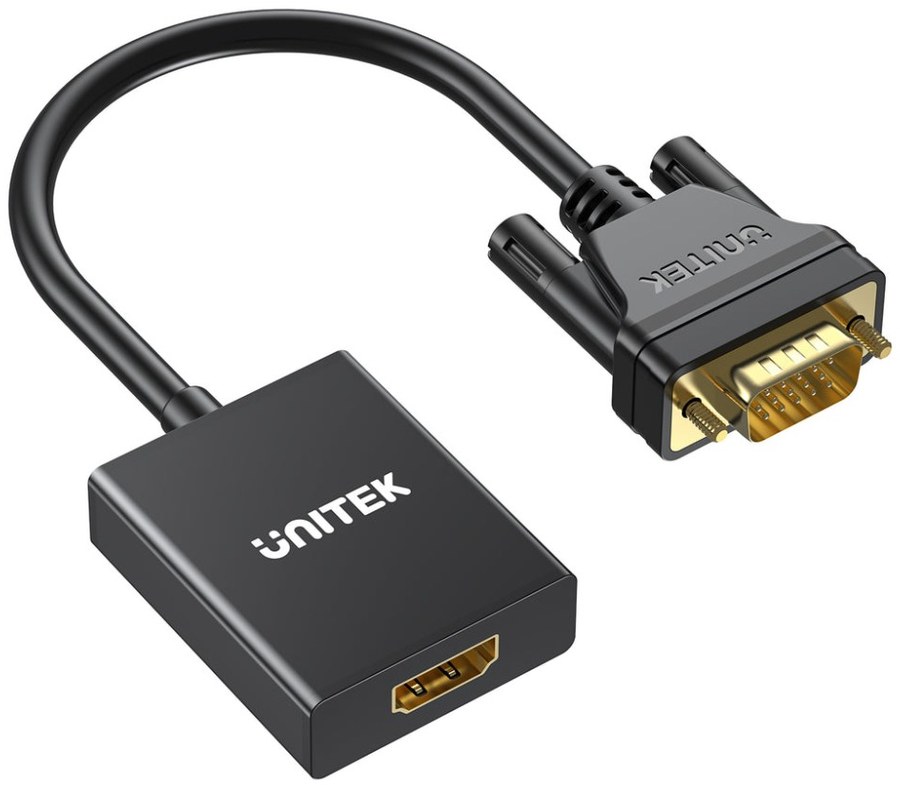 Unitek V1112ABK01 VGA to HDMI Adapter