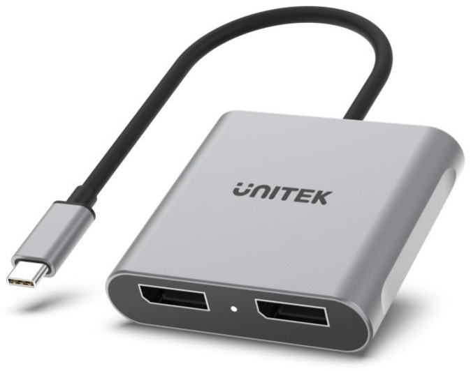 Unitek V1404A USB-C to Dual DisplayPort Adapter